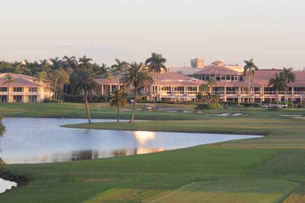 TPC Blue Monster golf course at Doral - hole 18