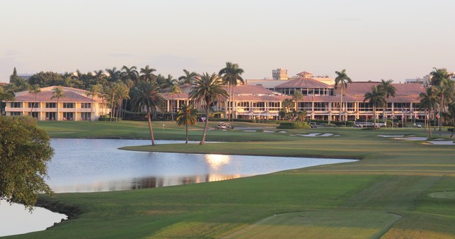 TPC Blue Monster golf course at Doral - hole 18