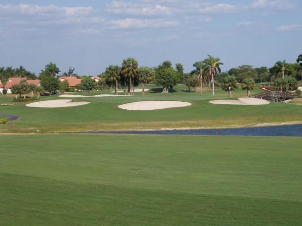 Boca Greens C.C. golf course - 18th