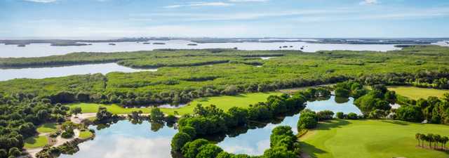 Saltleaf Golf Preserve: Aerial