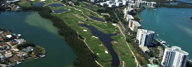 Fort Myers Beach GC: Aerial