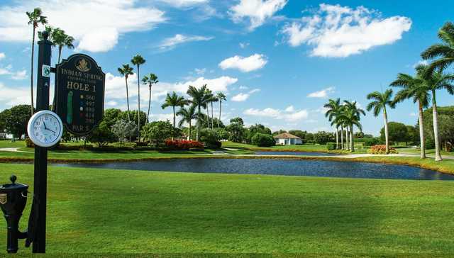 East Course at Indian Spring Country Club in Boynton Beach East Course at Indian Spring Country Club in Boynton Beach