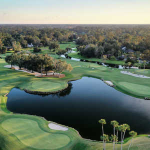 TPC Sawgrass Dye's Valley Course Outline print 