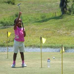 Blue Cypress GC: practice putting green