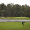 A view of the 3rd green at Crescent Oaks Country Club