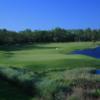 A view of a hole with water coming into play from the rigtht side at TPC Treviso Bay.