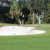 A view of a well protected hole at Pasadena Yacht & Country Club.