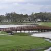 A view over a bridge at Grande Oaks Golf Club.