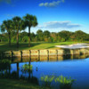 View of the 15th green from the The Panther course at Plantation Golf & Country Club