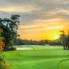 A sunset view from tee #16 at Banyan Golf Course.