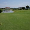 A view from a tee at Deer Island Country Club.