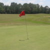 A view of a hole at Twin Rivers Golf Club.