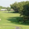 A view from tee #2 at The Club at River Wilderness.