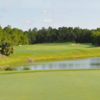 A view from a green at Cedar Hammock Golf & Country Club.