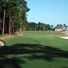 Jacksonville Golf and Country Club's clubhouse seen from the 18th fairway