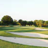 A view of a well protected green at Fairwinds Golf Course.