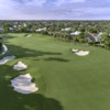 View of the 1st green from the South course at BallenIsles Country Club.