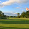 A sunny day view of a hole at Club Med Sandpiper Bay.