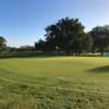 A view of a green at Oak Leaf Golf Course.