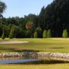 A view of a hole at Tarpon Springs Golf Course.