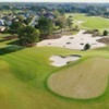 Aerial view from Candler Hills Golf Club.