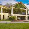 View of the clubhouse at The Plantation Golf and Country Club.