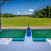 View from the driving range at Blue Sky Golf Club.