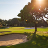 View of a green at Kelly Plantation Golf Club.