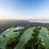 Aerial view from The Amelia River Club.