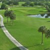Aerial view of the 9th hole at Osprey from Okeeheelee Golf Course