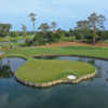 View of the 17th island green from THE PLAYERS Stadium Course