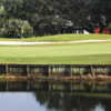 View of a green at Shalimar Pointe Golf Club.