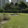 A view of a green at Jupiter Dunes Golf Course.