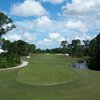 A view of hole #18 from tee at Legacy Golf & Tennis Club