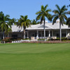 A view of the signature18th hole from Seven Bridges at Springtree Golf Club