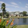 A view of the clubhouse at Eagle Harbor Golf Club