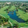 Aerial view from Country Club of Naples
