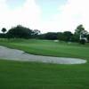 A view of fairway #9 with bunker in foreground at Venice Golf & Country Club