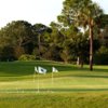 A view of the practice area at Gainesville Country Club