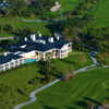 Aerial view of the clubhouse at Lake Nona Golf & Country Club