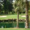 A view over the water of green at Country Club of Ocala