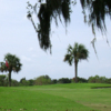 A view of a green at Windy Harbor Golf Club.