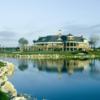 A view of the clubhouse at Eagle Creek Golf Club