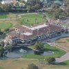Aerial view of the clubhouse at Belleair Country Club