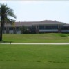 A view of the clubhouse at Belleair Country Club