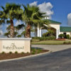 A view of the clubhouse at Feather Sound Country Club