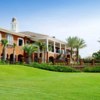 A view of the clubhouse at Harbor Hills Country Club