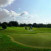 A view of hole #1 at Lutz Golf Center