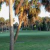 A view of the 18th green at El Rio Golf Club