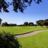 A view over  a narrow path from Sandpiper Golf Club